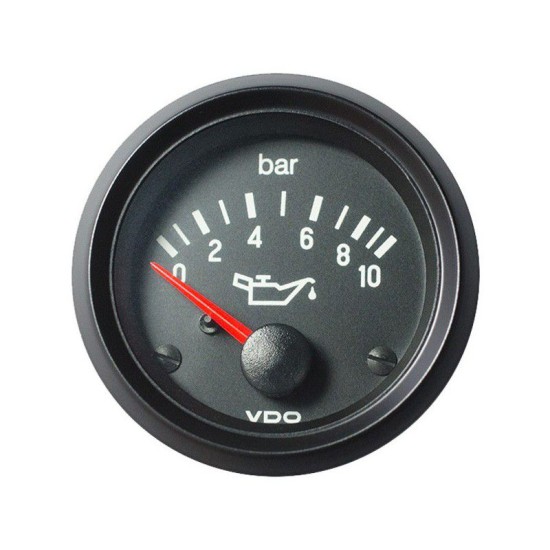 VDO COCKPIT INTERNATIONAL MOTOROLIEDRUK 10BAR 52MM 12V