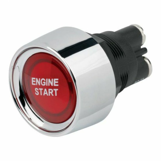 Startknop chroom engine start