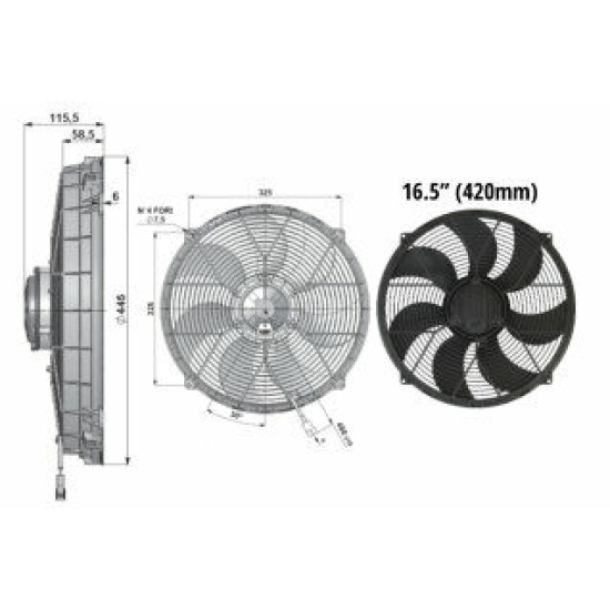 Ventilator 420mm HIGH POWER!