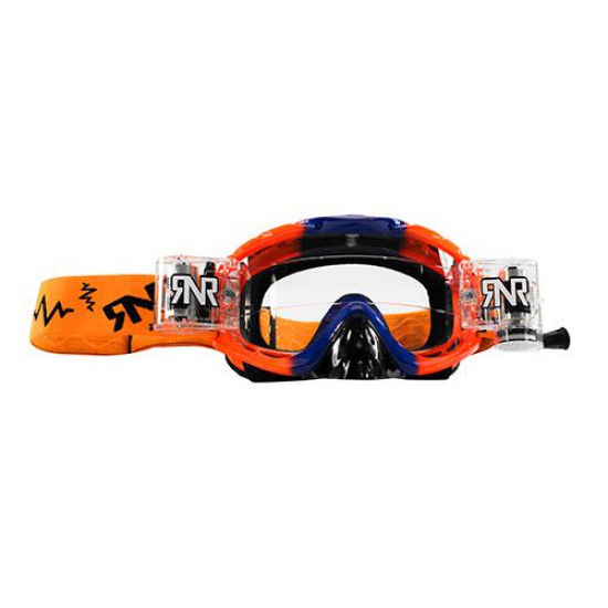 Rip 'n Roll Bril Hybrid + Roll Off Oranje Fluo-Blauw